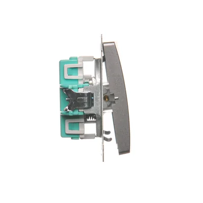 Bouton déclencheur (module) 10A 250V bornes à vis inox (métallique)