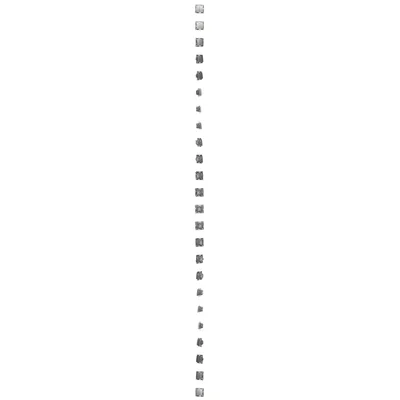 Bouton déclencheur (module) 10A 250V connecteurs rapides argent (métallique)