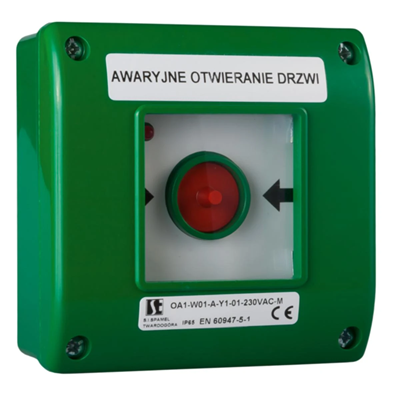 Bouton d'urgence manuel OA1