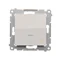 Bouton "Light" avec rétroéclairage LED (module) 10A 230V connecteurs rapides blanc