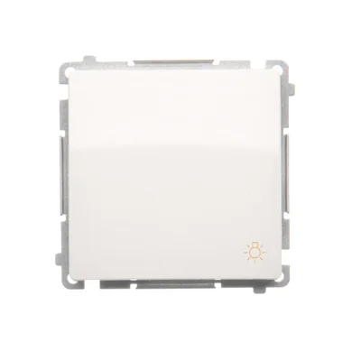 Bouton "Light" (module) 230V, blanc