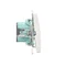 Bouton "Light" (module) 230V, blanc