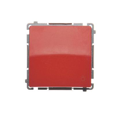 Bouton "lumière" (module) 230V, rouge