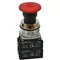 Bouton NEF30-UDR2X2Y rouge