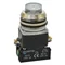 Bouton NEF30-WLXY/24V incolore