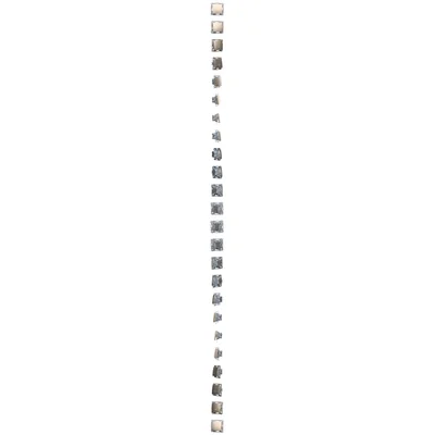 Bouton NO simple à rétroéclairage LED sans pictogramme (module) 16A 250V bornes à vis or (métallique)