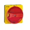 Bouton pour montage vissé GA..A, GA..C et GA..D rouge/jaune