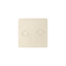 Bouton poussoir aveugle, beige