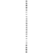 Bouton poussoir double sans pictogramme (module) 10A 250V connecteurs rapides anthracite (métallique)