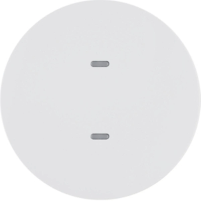 Bouton-poussoir KNX EASY R.x/1930, 1 poste, blanc brillant