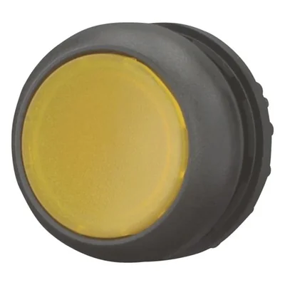 Bouton-poussoir lumineux, jaune, M22S-DL-Y