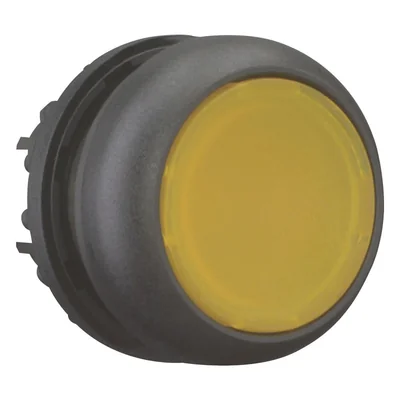 Bouton-poussoir lumineux, jaune, M22S-DL-Y