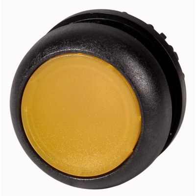 Bouton-poussoir lumineux, jaune, M22S-DL-Y