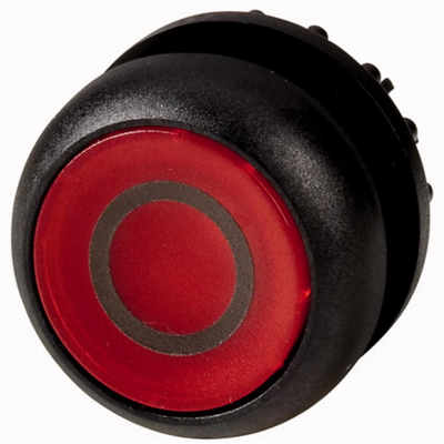 Bouton-poussoir lumineux, rouge, M22S-DL-R-X0