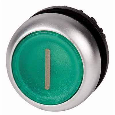 Bouton-poussoir lumineux, vert, M22-DL-G-X1