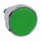 Bouton poussoir plat Ø22 vert, non lumineux, rond métal