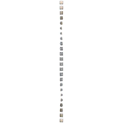 Bouton poussoir simple à rétroéclairage LED sans pictogramme (module) 10A 250V connecteurs rapides dorés (métalliques)