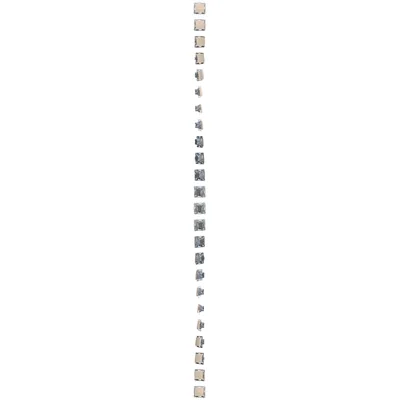Bouton poussoir simple à rétroéclairage LED sans pictogramme (module) bornes à vis crème 16A 250V