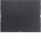 Bouton-poussoir simple KNX EASY K.1 avec champ d'inscription, anthracite