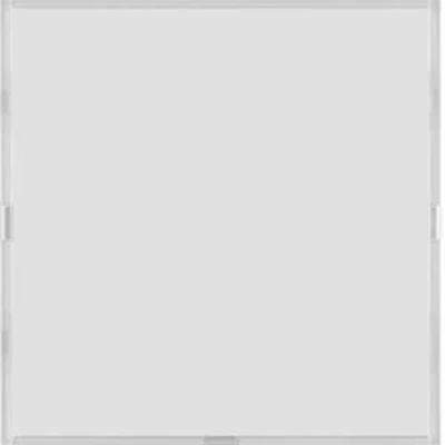 Bouton-poussoir simple KNX EASY S.1/B.3/B.7 avec champ de repérage pour les couleurs : blanc et crème