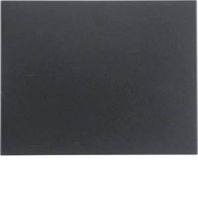 Bouton poussoir simple laqué mat anthracite