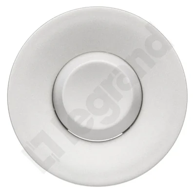 Bouton "Push" couleur titane