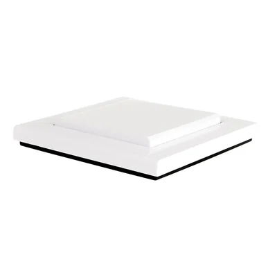 Bouton radio blanc 1 touche 2 canaux pour le contrôle de l'éclairage