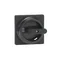 Bouton rond noir OZ371PB IP65 pour OT16...125F, oz : I-0/ON-OFF, boutons avec mécanisme d'embrayage, impossible d'ouvrir la porte en position ON
