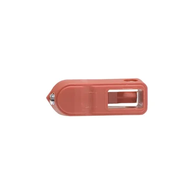 Bouton rouge OHRS2, 40 mm de long, montage direct sur OT16…80F_C, verrouillable par cadenas en position 0 (10 pièces)