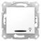 Bouton SEDNA "Light" avec rétroéclairage blanc