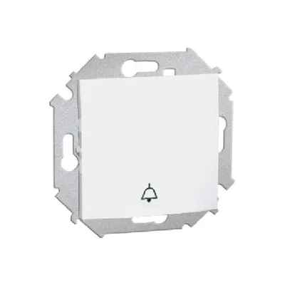 Bouton "Sonnerie" pour version IP44 (module) 10A 230V bornes à vis blanc