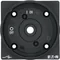 Bouton SVB-SW-T0, noir, verrouillable par cadenas, pour T0