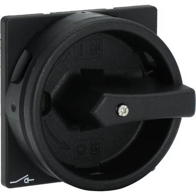 Bouton SVB-SW-T0, noir, verrouillable par cadenas, pour T0