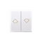 Boutons pour le mécanisme de déclencheur SZP1M, blanc