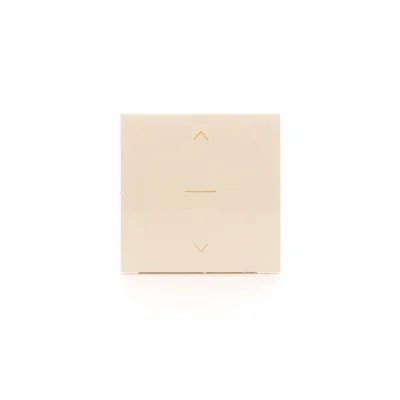 Boutons pour le mécanisme de l'interrupteur d'obturation à trois positions SZW1KM crème
