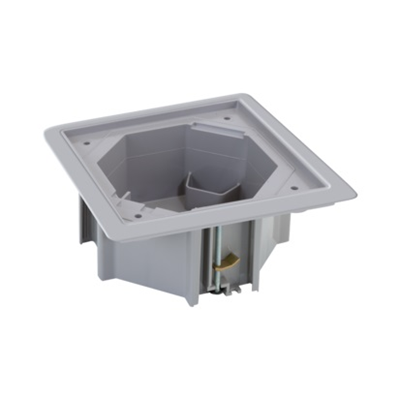 Box for insert IP66 for raised floors, grey