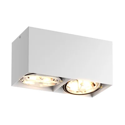 BOX SL 2 White ceiling lamp