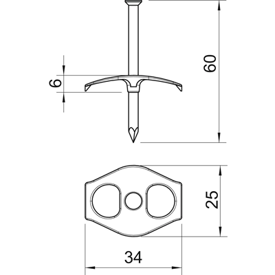 Bracket 1996/60 2.2X60, 1996 60
