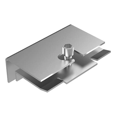 Bracket for mounting the SolarEdge optimizer to the frame of the LONGi module