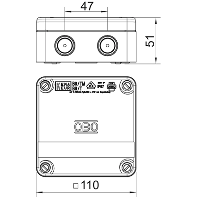 Branch box B9/T