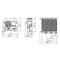 Branch distribution block Al/Cu SCB 25 blue