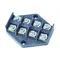 Branch plate 2.5mm2 4-way
