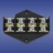 Branch plate 4-way 16mm2 ZO-4/16
