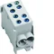 Branch terminal 1-pole 1x35mm² grey