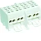 Branch terminal 4-pole 2x25/2x16mm²