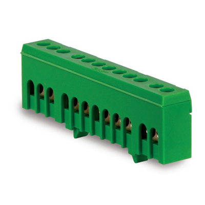 Branch terminal insulated N/PE12-F 10 pcs.