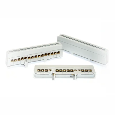 Branch terminal insulated N/PE15-F 10 pcs.