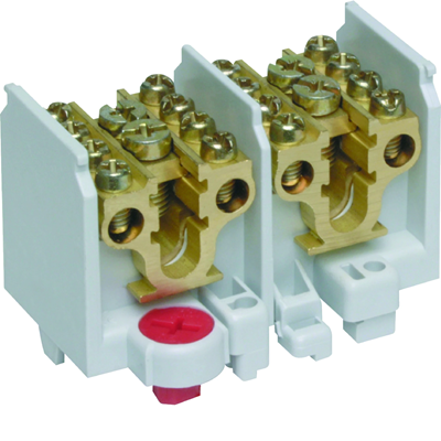 Branch terminals, 2-pole, 4x25mm2