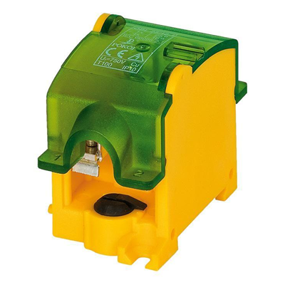 Branche OBL 25/16-1 jaune-vert