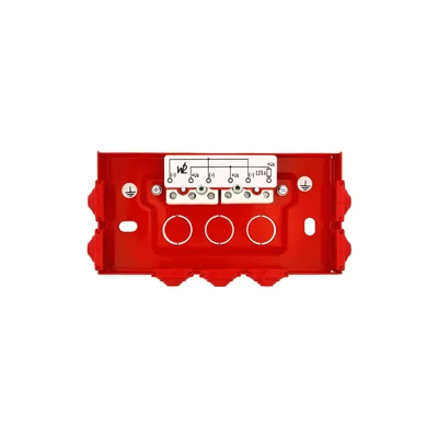 Brandschutzkasten PIP-2AN B2x3x4 rot